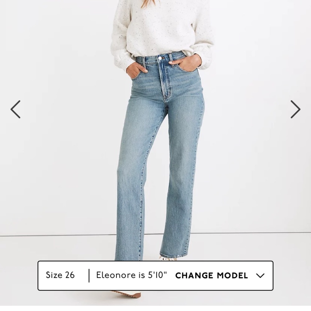 Madewell Perfect Vintage Straight Jean